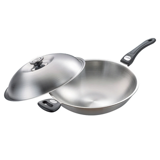 PERFECT 理想 品味7層複合金炒鍋 附側耳, 33cm, 1個