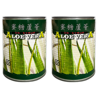 傳佳蜜糖蘆薈 固形量300g 2入組 罐裝方便攜帶, 565g, 2罐