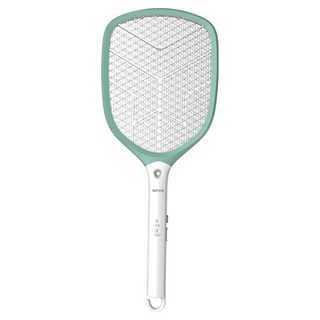 Kinyo 鋰電池充電蚊拍, 綠色 + 白色