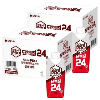 ORION 好麗友 Dr.You Pro 巧克力高蛋白飲禮盒, 250ml, 16個