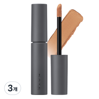 케이트 매트 라떼 리퀴드 섀도우, 오렌지 브라운 EX-6 시나몬 티, 3개