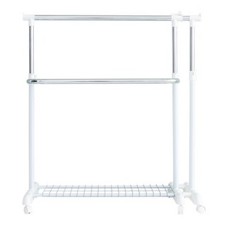 dayneeds 日需百備 魔術伸縮曬衣架, 白色, 1個