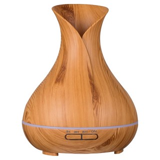 花瓶香氛水氧機 300ml 淺色木紋, CAAD0046A