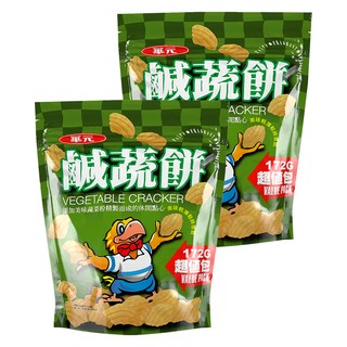 華元 鹹蔬餅, 172g, 2包