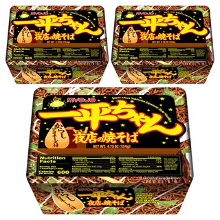 묘조 잇페이짱 야끼소바 134g, 3개