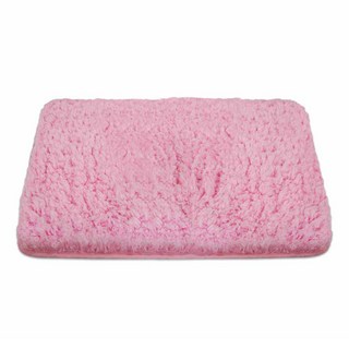 Cotton Field 棉花田傢飾 瀅柔超細纖維防滑踏墊-粉色, 60 x 40cm, 1個