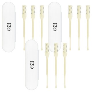 Daybyday DAYBYDAY雙刃鼻毛整理器, 象牙白, 9個