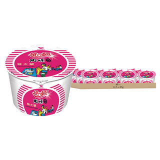 統一 特大號碗麵 肉燥風味 85g, 12入