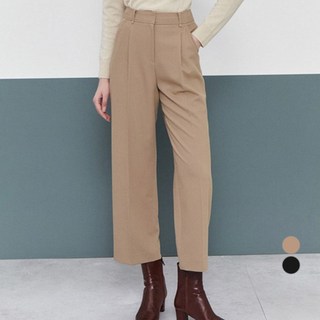 THE IZZAT 女款打褶細節錐形褲 INBA0SL08