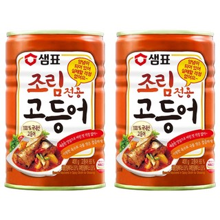 Sempio 膳府 辣燉鯖魚罐頭, 400g, 2罐