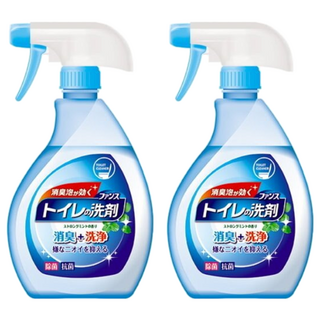 第一石鹼 馬桶清潔噴霧泡, 除臭抑菌, 薄荷香, 380ml, 2瓶