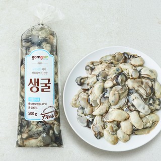 곰곰 생굴, 500g, 1개