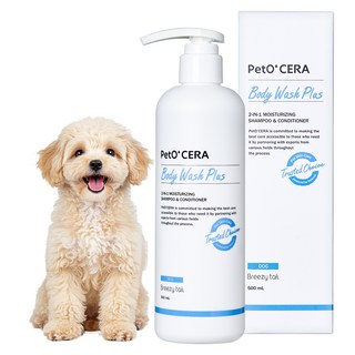 페토세라 저자극 강아지 고보습 샴푸 올인원 머스크향, 500ml, 1개