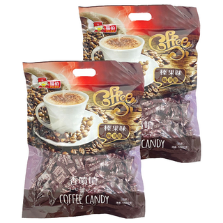 福伯 榛果味咖啡糖 (奶素), 500g, 2袋