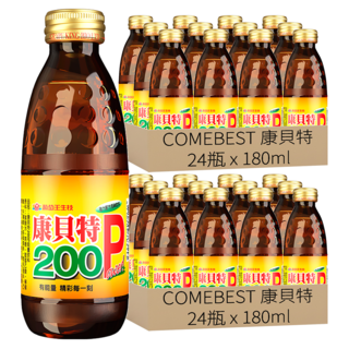 COMEBEST 康貝特 200P 能量飲料, 180ml, 48瓶