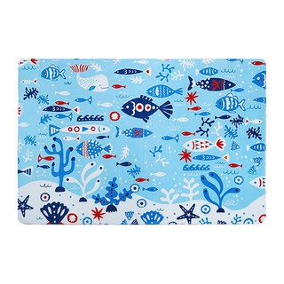 Cotton Field 棉花田傢飾 魔法空間法蘭絨印花防滑遊戲毯, 海洋, 1個