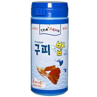 아쿠아플러스 구피 프리미엄 사료, 50g, 1개