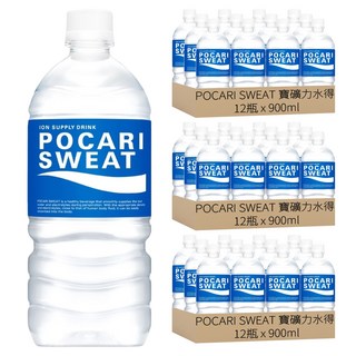 POCARI SWEAT 寶礦力水得, 900ml, 36瓶