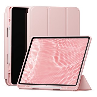 신지모루 스마트커버 애플펜슬 수납 아이패드 케이스, 핑크 샌드, 1개