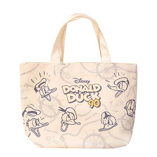 Disney 迪士尼 唐老鴨帆布萬用手提袋, 90周年線條鴨