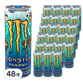몬스터에너지 드링크 오지 스타일 레모네이드, 355ml, 48개