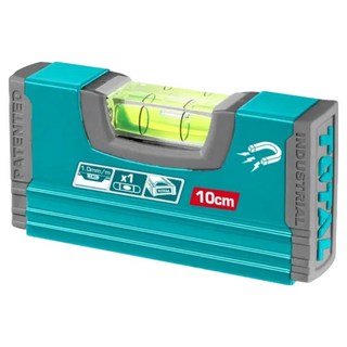 TOTAL 道達爾 迷你水準尺 TMT20105M 10cm, 1個