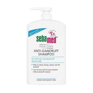 施巴 油性抗屑洗髮乳 pH5.5 微酸呵護 活性Piroctone Olamine抑菌成分 深層清潔配方 乳酸鈉+甘油高保濕, 1L, 1瓶