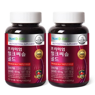 뉴트리디데이 프리미엄 밀크씨슬 골드, 90정, 2개