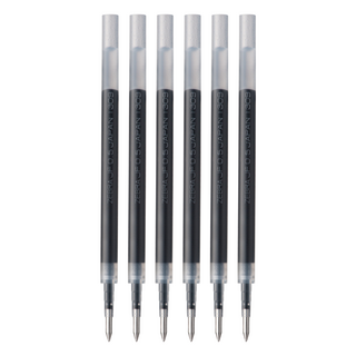 ZEBRA 斑馬牌 SARASA GRAND 典雅風鋼珠筆替芯 JF-0.5 0.5mm, 6支, 深灰色