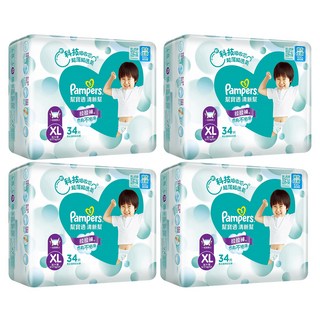 Pampers 幫寶適 台灣公司貨 清新幫拉拉褲/尿布 12~17kg, XL, 136片