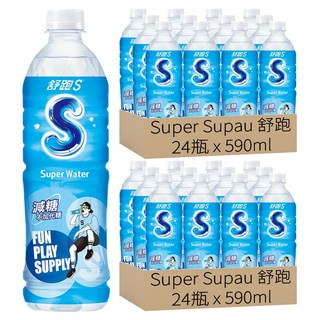 Super Supau 舒跑 S健康補給飲料, 590ml, 48瓶