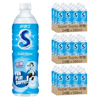 Super Supau 舒跑 S健康補給飲料, 590ml, 72瓶