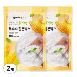 만능 옥수수 전분, 300g, 2개
