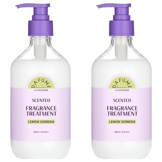 Dafume By Cocodor 香氛護髮素 檸檬馬鞭草, 2個, 500ml