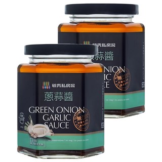 毓秀私房醬 蔥蒜醬, 250g, 2罐