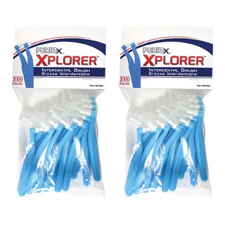 maxill 美適 單束毛牙間刷, 0.02mm, 30支, 2包