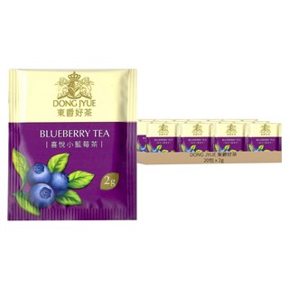 DONG JYUE 東爵好茶 喜悅小藍莓茶, 2g, 20包, 1盒