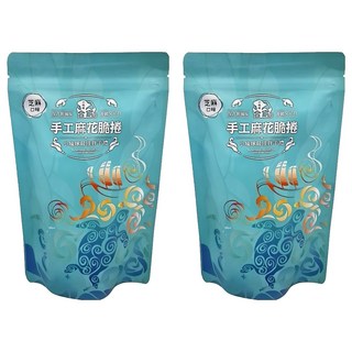 合家 麻花捲 芝麻, 190g, 2包 - 手工製作，酥脆口感，濃郁芝麻香氣