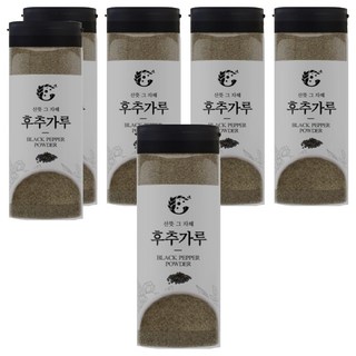청초린 후추가루, 120g, 6개