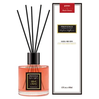 더허브샵 프로방스 퍼퓸 디퓨져, 블랙체리, 140ml, 1개