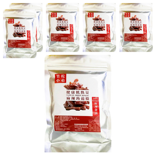 果乾小弟 麻辣寒天蒟蒻條 Q彈咀嚼力 膳食纖維 高纖 全素可用, 90g, 6包