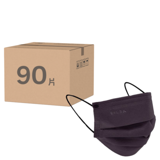 EYL'S 艾爾絲 成人平面醫用口罩, 紫羅蘭, 30片, 3盒