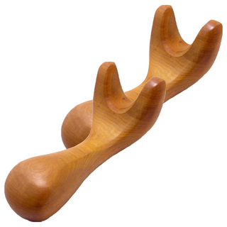 MEO 白雪松花梨木按摩刮痧, 2個, 單色