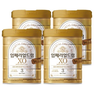 Imperial Dream XO 3號配方奶粉 1歲~24個月, 800g, 4罐