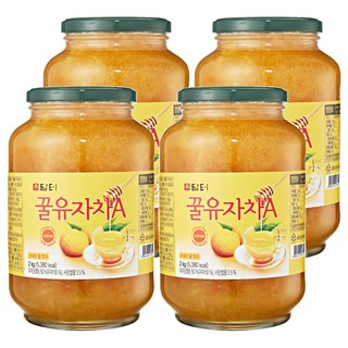 담터 꿀유자차A, 2kg, 1개입, 4개