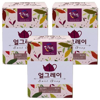 DAYE 茶禮 伯爵茶, 0.7g, 8入, 3盒