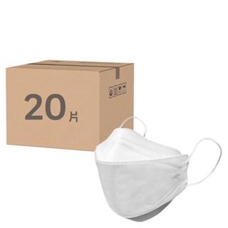 DRX 達特世 TN95成人醫用口罩, 冰晶白, 20片, 1盒