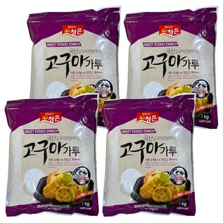 Cheongeun F&B 地瓜澱粉, 1kg, 4個