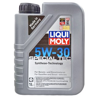 Liqui Moly SPECIAL TEC 合成力魔機油 5W-30 1公升, 1瓶, Gasoline and Diesel