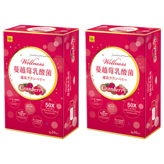 wellness 蔓越莓乳酸菌, 30包, 3g, 2盒